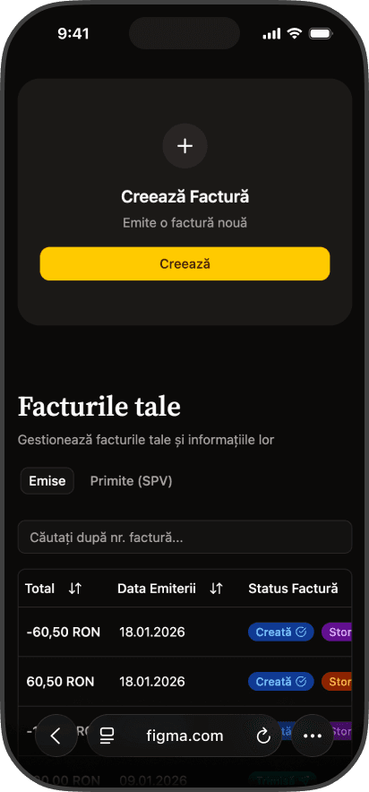 Dashboard Mobile Dark